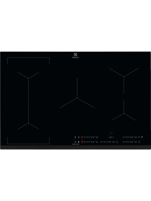 Pllakë me induksion Electrolux EIV835, Bridge 80 cm e zezë
