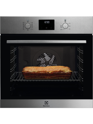 Furrë e integruar Electrolux EOF3C50TX, SurroundCook, me vetëpastrim , 72 litra, inox, A