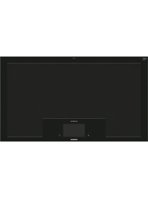 Pllakë me induksion Siemens iQ700 EZ977KZY1E, induksion në të gjithë sipërfaqen, lidhje në shtëpi, 90 cm, e zezë