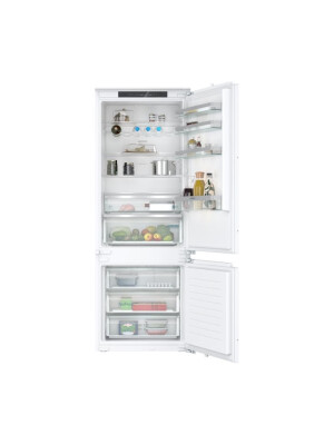 Frigorifer i integruar Siemens KB96NVFE0 iQ300 me sipërfaqen e poshtme të ngrirësit 193,5 x 70,8 cm, E