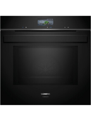 Furrë e integruar Siemens HB934GBB1 iQ700, 60 x 60 cm e zezë, inox, 71 l, A+