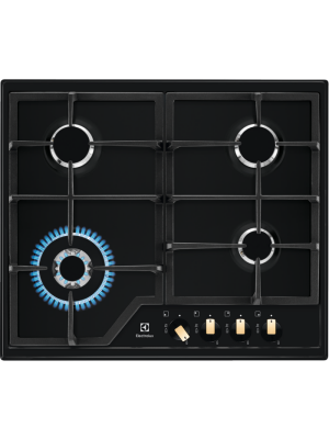 Furrë me gaz Electrolux KGS6436RK 60 cm E zeze mat