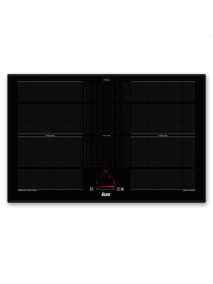 Pllakë me induksion Elag 4-Zone ""EX-500" KMI 80610.4-F me FusionTechnology, 80cm