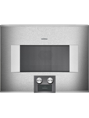 Furrë me mikrovalë të kombinuar Gaggenau, seria 400, 60 x 45 cm,  inox, BM455110