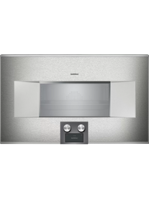 Furrë me avull e integruar Gaggenau, seria 400, A, 50l, 76 x 45 cm,  inox, BS485112