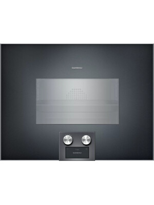 Furrë me avull e integruar Gaggenau, seria 400, A, 50l, 60 x 45 cm, antracit, BS475102
