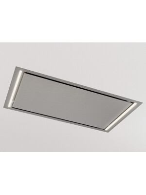Aspirator tavani Pando E-221, gjerësia 120 cm, V.1130, klasi A, inox