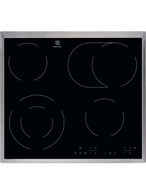 Electrolux EHF6346XOK plenum qeramike qelqi, Zezë