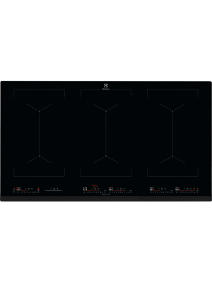 Pllakë induksioni Electrolux EIV9467, Zezë