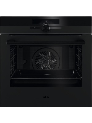 Furra e integruar AEG BPK949330T, COOKVIEW, me WIFI vetëpastruese pirolitike A++, 71 l, e zezë mat