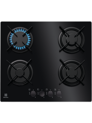 Pllakë me gaz Electrolux EGT6242NVK, 60 cm, e zezë