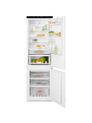 Frigorifer i integruar Electrolux LNG7ME18S, No Frost, klasi E, 248 litra, H 177 cm E bardhe