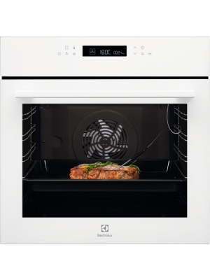 Furrë e integruar Electrolux EOE7C31V, SenseCook me vetëpastrim , A+, 72 litra, e bardhë