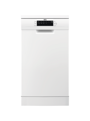 Enëlarëse AEG FFB62407ZW, SATELITEKLEAN, 45 CM, 9 SETE, INVERTER, E