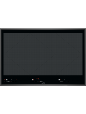 Pllakë me induksion AEG IKE86688FB, 80 cm, e zezë