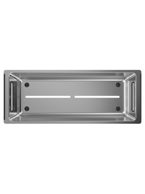 Tas u inox i shpuar Schock 393 x 153 x 109 mm