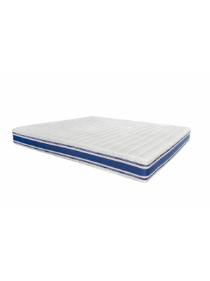 Dyshek Bien Dormir Optimus, ortopedik, Argentum, ventilim me shirita 3D, shkumë poliuretani, susta Bonnel Premium