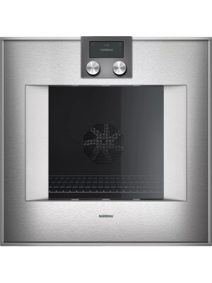 Furrë elektrike e integruar Gaggenau, seria 400, A, 76 l, 60 x 60 cm, antracit, BO470102