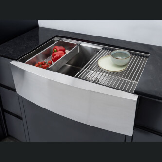 Lavaman kuzhine ZITO Texas inox 838x559x254mm me aksesore