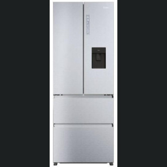 Frigorifer me shumë dyer Haier HFR5719EWMG FD 70 Seria 5 i pavarur, 4 dyer, pa ngricë, ndriçim LED, klasi E, shpërndarës uji, argjend i butë, L x H x I (mm) 700x675x1900
