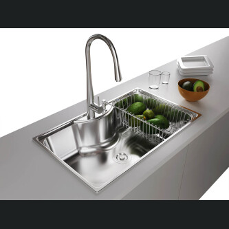 Lavaman kuzhine ZITO Nashville inox 80x50x23 cm