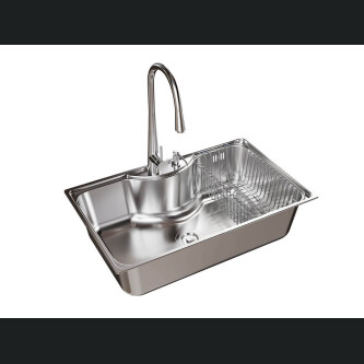 Lavaman kuzhine ZITO Nashville inox 80x50x23 cm