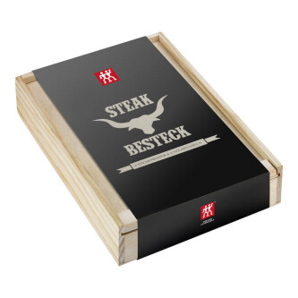 Set 12 copë thikë dhe pirunj për steak - Zwilling