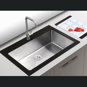 Lavaman kuzhine inox dhe xhami ZITO Salem LUX 62x50x22 cm