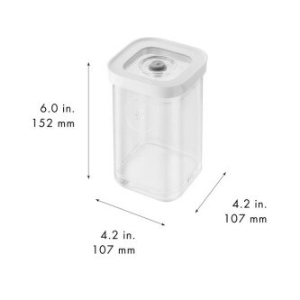 Kuti vakumi  11 cm  Transparent - Zwilling