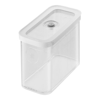 Set CUBE Kuti me vakum madhësia M / 5 copë, transparent-bardhë - Zwilling
