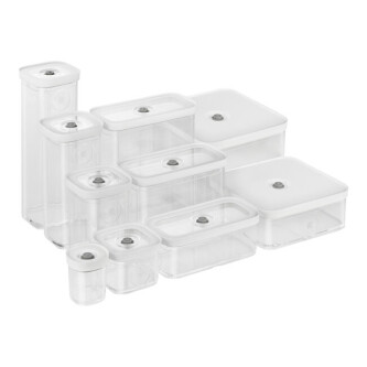 Kutia me vakum CUBE 2L / 21 cm, Transparent-Bardhë - Zwilling