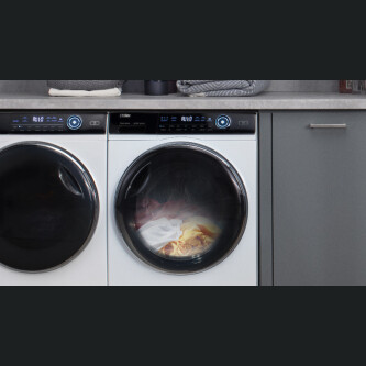 Rrobalarëse Haier HW120G-B14979U1S, I-Pro Series 7 Plus e pa inkorporuar, 12 kg, 1400 RPM, Motor me lëvizje direkte, Klasa A, E bardhë, 14 programe, L x H x L (cm) 60x69x85