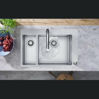 Rubinet kuzhine Hansgrohe Metris Select M71, levë e vetme me 2 vrima 200, grykë, 1jet