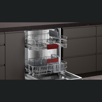 Enëlarëse Neff S155HTX15E plotësisht e integruar, 12 komplete, E