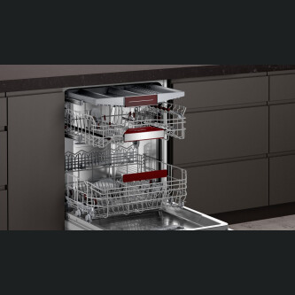 Neff S189YCX02E Enëlarëse plotësisht e integruar, Asistent për hapjen e dyerve, 14 grupe, 60 cm, B