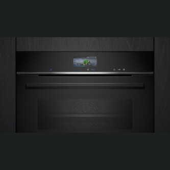 Furrë e integruar Siemens HS736G3B1 me avull 60 x 60 cm e zeze, inox, 71 l
