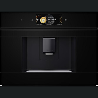 Aparat kafeje automatike e integruar Bosh CTL7181B0, E zezë