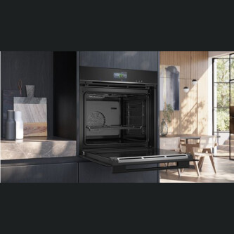 Furrë e integruar Siemens HS736G3B1 me avull 60 x 60 cm e zeze, inox, 71 l