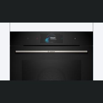 Furra e integruar Bosch HSG7584B1, seria 8, me funksion avulli 60 cm, e zeze, 71 l, A+