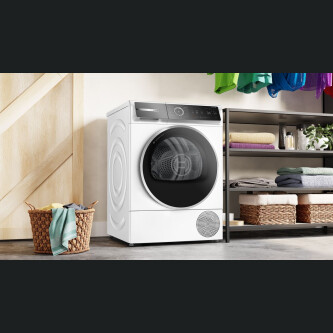 Tharëse bosh Bosch WQB245A0BY, me kondensim dhe pompë nxehtësie 9 kg, A+++