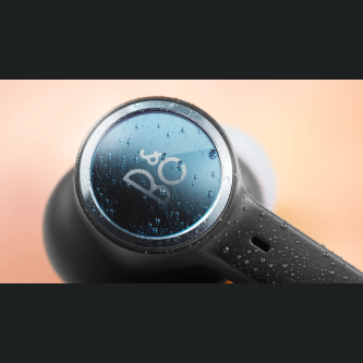 Kufje pa tel Bang & Olufsen Beoplay EX në vesh, anulim adaptiv i zhurmës, antracit i zi