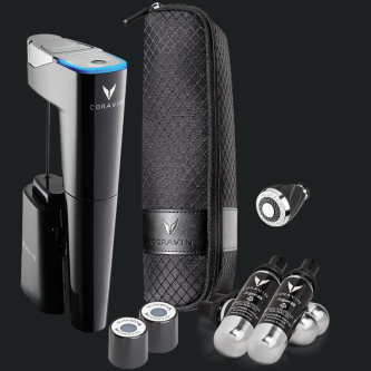 Sistemi i ruajtjes së verës Coravin Timeless Eleven, E zezë