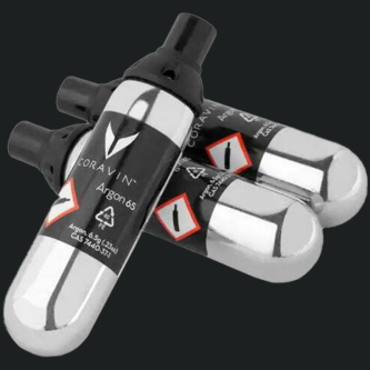 Set me 3 kapsula argon të pastër për sistemet Coravin, 21 ml