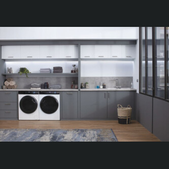 Rrobalarëse Haier HW80-B14979-S, I-Pro Seria 7 e pa inkorporuar, 8 kg, 1400 RPM, Motori me lëvizje direkte, Klasi A, E bardhë, 14 programe, L x H x I (cm) 60x55x85