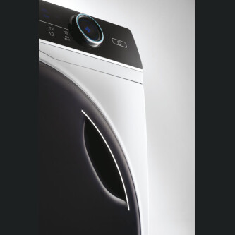 Lavatriçe Haier HWD120-B14979-S me tharëse, I-Pro Seria 7 e pavarur, 12 / 8 kg, 1400 RPM, Motor me lëvizje direkte, cikli i kombinuar i klasës E, e bardhë, L x H x L (cm) 60x69