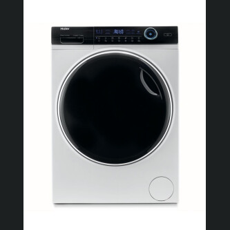 Lavatriçe Haier HWD80-B14979-S me tharëse, I-Pro Seria 7 e pavarur, 8 / 5 kg, 1400 RPM, Motor me lëvizje direkte, Klasa e ciklit të kombinuar D, e bardhë, L x H x I (cm) 60x55x85