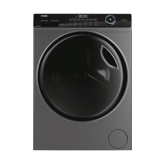 Lavatriçe Haier HWD80-B14959S8U1S me tharëse, I-Pro Seria 5 e pavarur, 8 / 5 kg, 1400 RPM, Motor me lëvizje direkte, cikli i kombinuar i klasës D, antracit, L x H x I (cm) 60x46