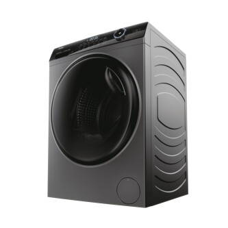 Lavatriçe Haier HWD80-B14959S8U1S me tharëse, I-Pro Seria 5 e pavarur, 8 / 5 kg, 1400 RPM, Motor me lëvizje direkte, cikli i kombinuar i klasës D, antracit, L x H x I (cm) 60x46
