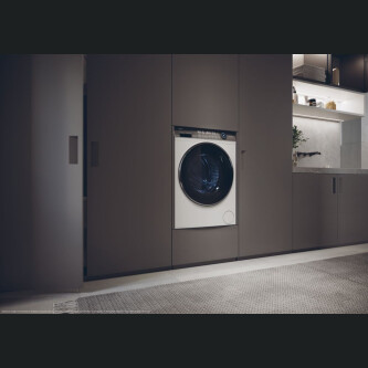 Rrobalarëse Haier HW90G-B14979TU1S, I-Pro Series 7 Plus e pa inkorporuar, 9 kg, 1400 RPM, Motor me lëvizje direkte, Klasa B, E bardhë, 14 programe, L x H x L (cm) 60x52x85