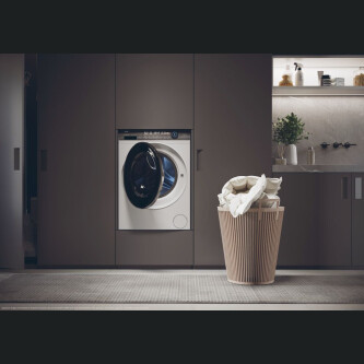 Rrobalarëse Haier HW90G-B14979TU1S, I-Pro Series 7 Plus e pa inkorporuar, 9 kg, 1400 RPM, Motor me lëvizje direkte, Klasa B, E bardhë, 14 programe, L x H x L (cm) 60x52x85